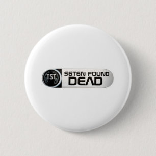 Macaron Rond 5 Cm TST Satan trouvé mort