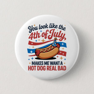Macaron Rond 5 Cm Tu As L'Air Que Le 4 juillet Me Fait Vouloir Un Ch
