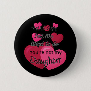 Macaron Rond 5 Cm Tu ne peux pas me dire quoi faire