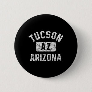 Macaron Rond 5 Cm Tucson Az Arizona Gym Style Perdu Blanc Impression