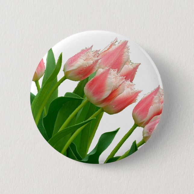Macaron Rond 5 Cm Tulipe (Devant)