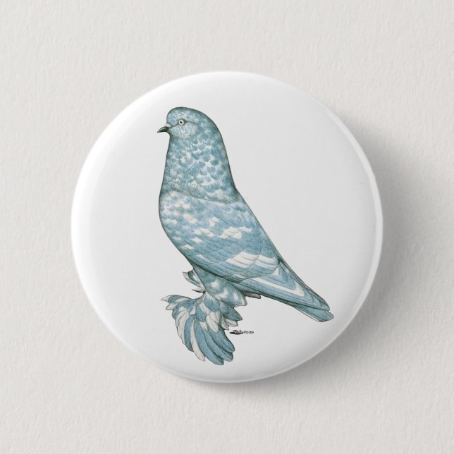 Macaron Rond 5 Cm Tumbler Ouest de l'Angleterre : Lavender Mottle (Devant)