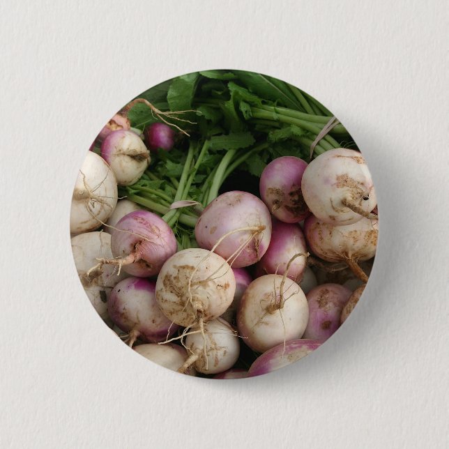 Macaron Rond 5 Cm Turnips (Devant)