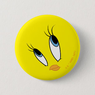 Macaron Rond 5 Cm TWEETY™ Sweet Eyes