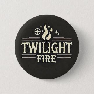 Macaron Rond 5 Cm Twilight Fire - Bouton