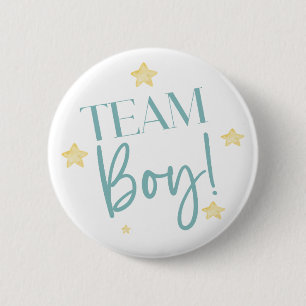 Macaron Rond 5 Cm Twinkle Little Star Team Boy Blue Gender Reveal