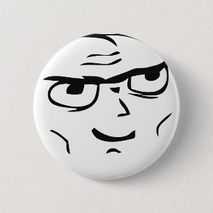 Macaron Rond 5 Cm Type déterminé Meme - bouton de Pinback