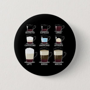 Macaron Rond 5 Cm Types de café