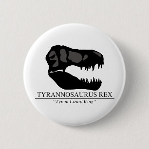 Macaron Rond 5 Cm Tyrannosaure Rex