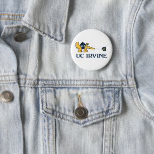 Macaron Rond 5 Cm UC Irvine UCI Anteaters Zot!