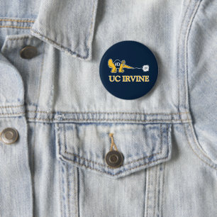 Macaron Rond 5 Cm UC Irvine UCI Anteaters Zot!