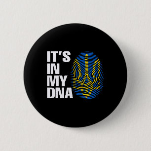 Macaron Rond 5 Cm Ukraine Drapeau ukrainien Armoiries Ukraine ADN