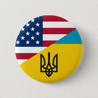 Macaron Rond 5 Cm Ukrainien-Américain