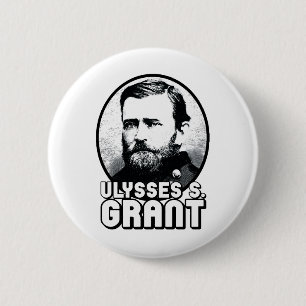 Macaron Rond 5 Cm Ulysses S. Grant