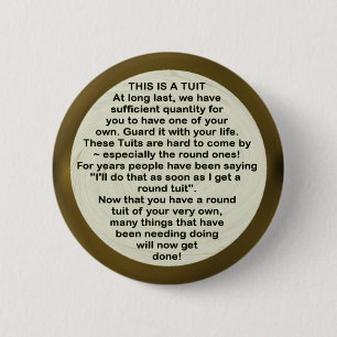 Macaron Rond 5 Cm Un bouton rond de ~ de Tuit