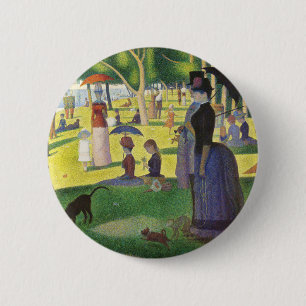 Macaron Rond 5 Cm Un dimanche à La Grande Jatte par Georges Seurat