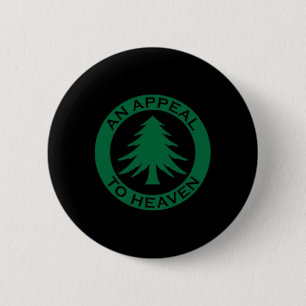 Macaron Rond 5 Cm Un drapeau An Appeal To Heaven Ne Tree Flag Rounde