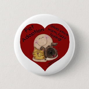 Macaron Rond 5 Cm Un Sentiment Chaud Et Fou ! Cœur