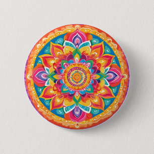 Macaron Rond 5 Cm Un simple mandala