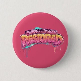 Macaron Rond 5 Cm Unapologetically Restored Button