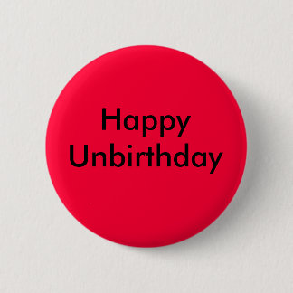 Macaron Rond 5 Cm Unbirthday heureux