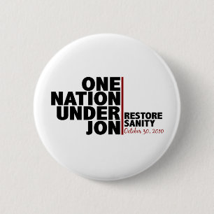 Macaron Rond 5 Cm une nation sous le jon (Stewart)