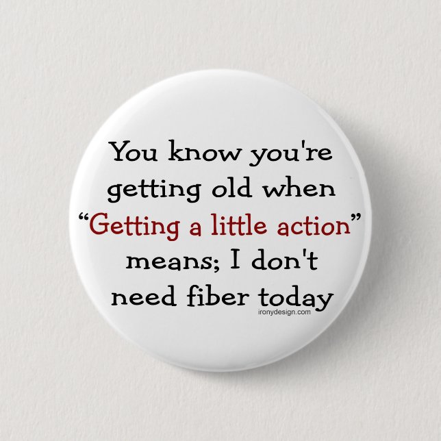 Macaron Rond 5 Cm Une Petite Action Pour Les Aînés (Devant)