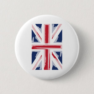 MACARON ROND 5 CM UNION_JACK