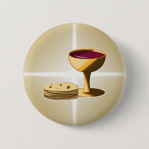 Macaron Rond 5 Cm Unleavened Bread and Wine Button