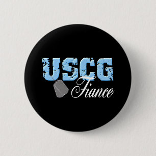 Macaron Rond 5 Cm uscg99fiance2blk