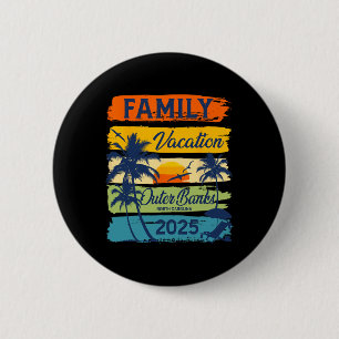 Macaron Rond 5 Cm Vacances Familiales Banques Extérieures Caroline d