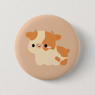 Macaron Rond 5 Cm Vache Ayrshire