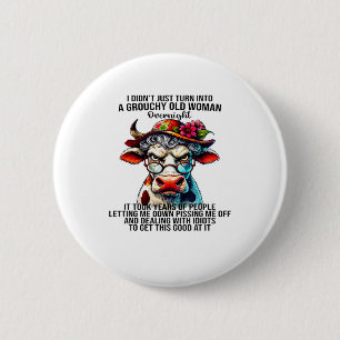 Macaron Rond 5 Cm Vache Je ne me suis pas contentée de me transforme