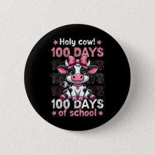 Macaron Rond 5 Cm Vache Sainte 100 Jours De Filles D'École Femmes 10