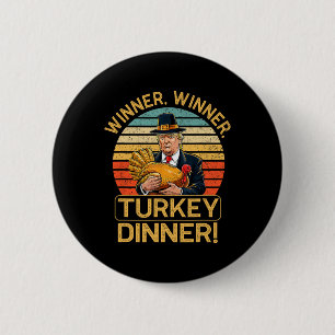 Macaron Rond 5 Cm Vainqueur Turquie Dîner Humour Drôle Trump que Tru