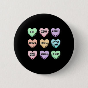 Macaron Rond 5 Cm Valentines Jour Bonbons Coeur Bodybuilding Fitness