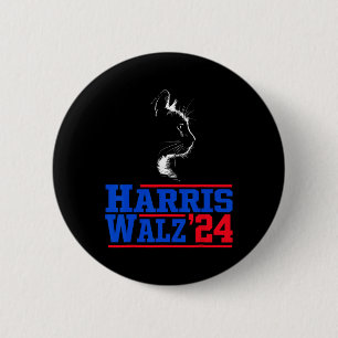 Macaron Rond 5 Cm Valse 2024 Election Kamala Harris Tim Waltz 2024 4