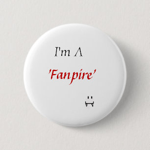 Macaron Rond 5 Cm vampire de "fanpire" -