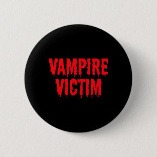 Macaron Rond 5 Cm Vampire Victime Halloween Costume Lazy déguisement