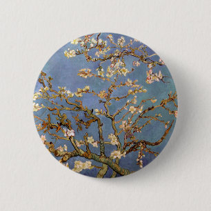 Macaron Rond 5 Cm Van Gogh Almond Blossom