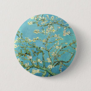 Macaron Rond 5 Cm Van Gogh Almond Blossoms