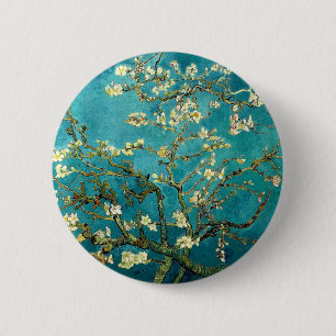 Macaron Rond 5 Cm Van Gogh Almond Blossoms Impressionnisme Classique