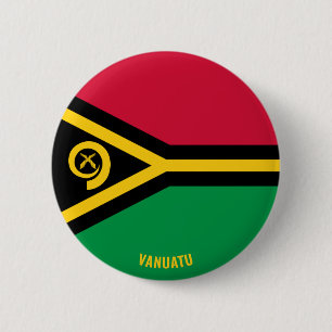 Macaron Rond 5 Cm Vanuatu Drapeau charmant patriotique