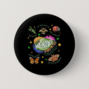 Macaron Rond 5 Cm Vbs 2025 Petits Insectes Grossis Aventure Chri