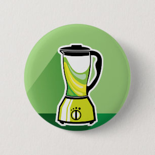 Macaron Rond 5 Cm Vecteur vert de mélangeur