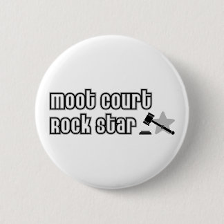 Macaron Rond 5 Cm Vedette du rock de simulacre de procès