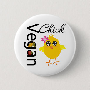 Macaron Rond 5 Cm Vegan Chick