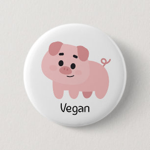 Macaron Rond 5 Cm Végan de porc