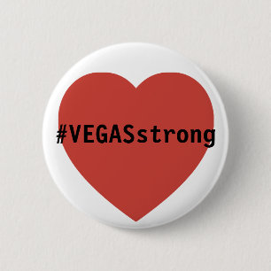 Macaron Rond 5 Cm #vegasSTRONG Hommage    Prières Pour Las Vegas
