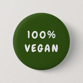 Macaron Rond 5 Cm VÉGÉTALIEN 100% minimal vert